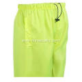 Men's Waterproof Lime Yellow High-Visibility Work Pants